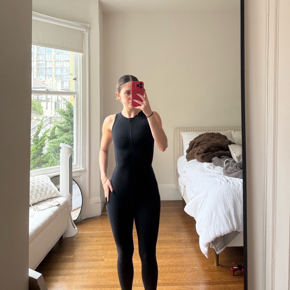 Black Sleeveless Jumpsuit